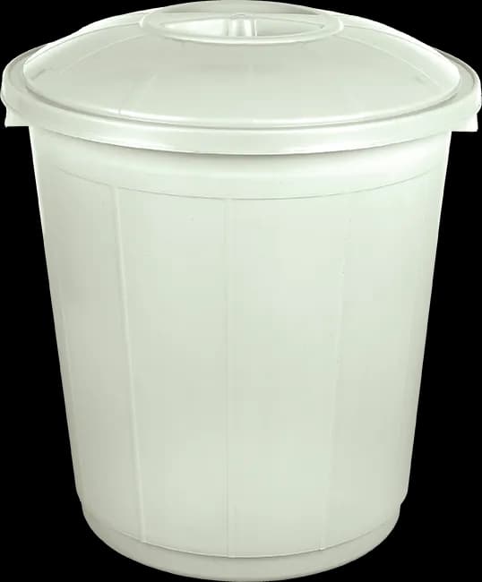 35 Litre Gri Çöp Kovası