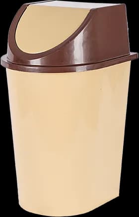 1 No Clik Çöp Kovası Naturel